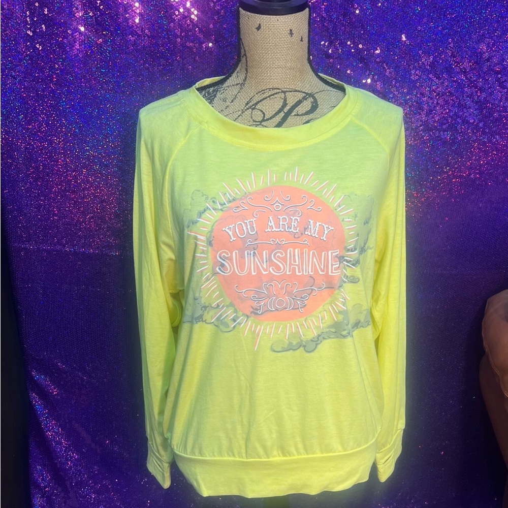 You are my sunshine neon yellow shirt